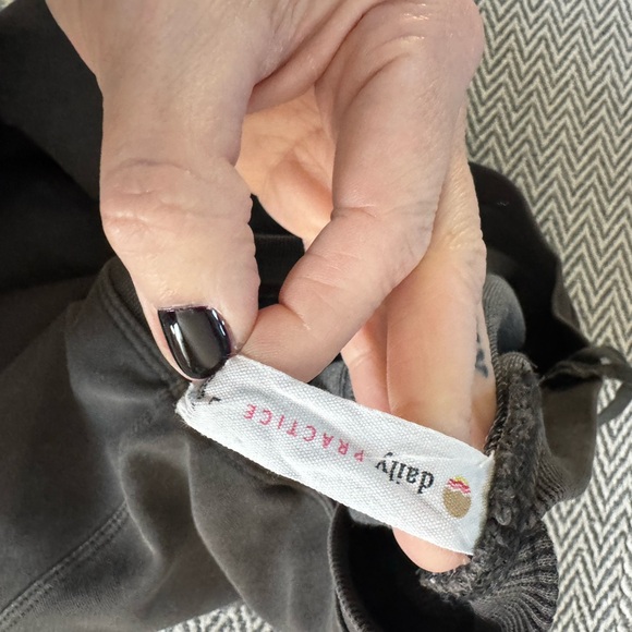 Anthropologie Daily Practice Textured Gray Knit Fabric - Picture 10 of 11